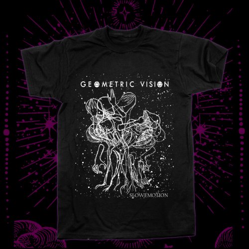 Geometric Vision polera negra